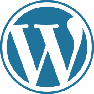 Symbolen för WordPress